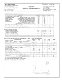 TVA270SA 데이터 시트 페이지 2