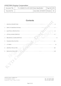 TVL-55682D101U-LW-I-AAN Datasheet Page 3