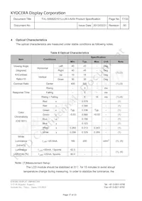 TVL-55682D101U-LW-I-AAN Datasheet Pagina 17