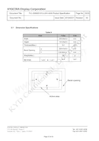 TVL-55682D101U-LW-I-AAN Datasheet Page 23