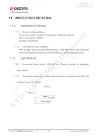 TVL-55731GD032J-LW-G-AAN Datasheet Page 22