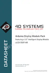 ULCD-35DT-AR Datenblatt Cover