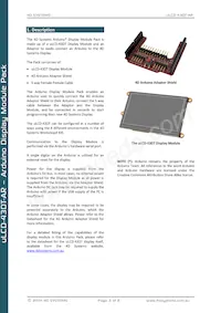 ULCD-43DCT-AR Datasheet Pagina 3