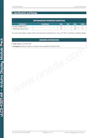 ULCD-43DCT-AR Datasheet Pagina 5