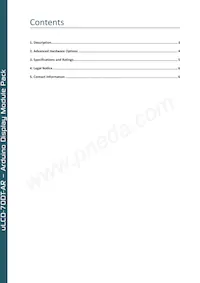 ULCD-70DT-AR Datasheet Pagina 2