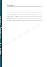 UOLED-128G2-AR Datasheet Pagina 2
