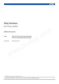 VAR-18085077M3P-YK數據表 封面
