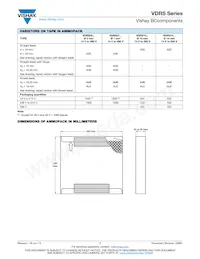 VDRS20W680BSE Datasheet Page 7
