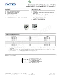 3.0SMCJ22A-13 Datasheet Cover