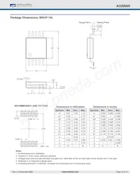 AOZ8005CIL Datasheet Page 12