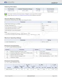 AOZ8131DI-05L Datasheet Page 2