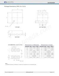 AOZ8205DI Datasheet Pagina 5