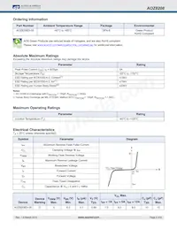 AOZ8208DI-05 Datasheet Page 2