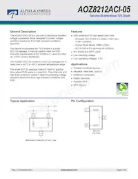 AOZ8212ACI-05 Datasheet Cover