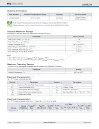 AOZ8224CI-05 Datasheet Page 2