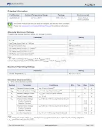 AOZ8234DI-05 Datasheet Page 2