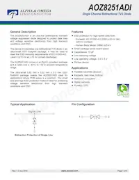 AOZ8251ADI-05 Datasheet Cover