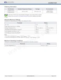 AOZ8251ADI-05 Datasheet Page 2