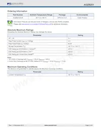 AOZ8251DI-05 Datasheet Page 2