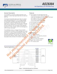 AOZ8304DIL Datasheet Cover