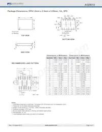 AOZ8312DI Datasheet Page 5