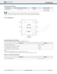 AOZ8802ADI Datasheet Page 2