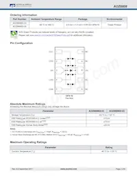 AOZ8808DI-05 Datasheet Page 2