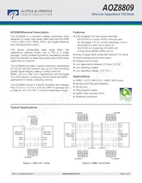AOZ8809DI-03 Datasheet Cover