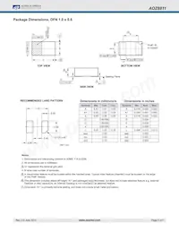 AOZ8811DI-05 Datasheet Pagina 5