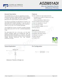 AOZ8851ADI-05 Datasheet Copertura