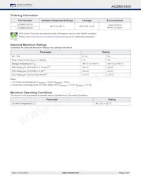 AOZ8851ADI-05 Datasheet Page 2