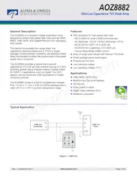 AOZ8882DI-05 Datasheet Cover