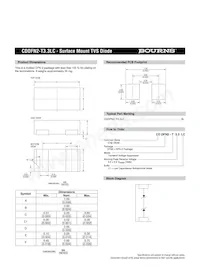 CDDFN2-T3.3LC Datasheet Page 2