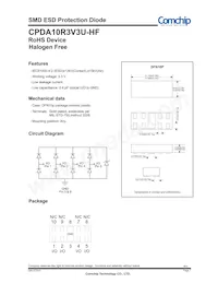 CPDA10R3V3U-HF Datasheet Cover