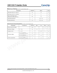 CPDA10R5V0U-HF數據表 頁面 2