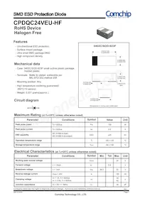 CPDQC24VEU-HF Datasheet Cover