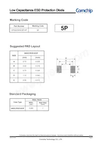CPDQC5V0CSP-HF Datasheet Pagina 4
