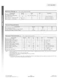D1213A-04SO-7 Datasheet Pagina 2