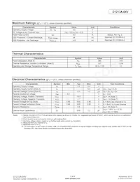 D1213A-04V-7 Datasheet Page 2
