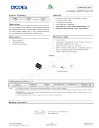 D14V0S1U2WS-7 Datasheet Cover