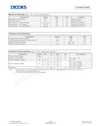 D14V0S1U2WS-7 Datasheet Pagina 2