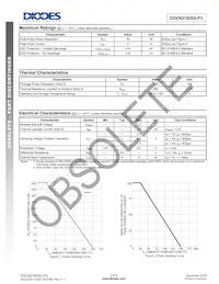 D3V3Q1B2DLP3-7 Datasheet Pagina 2