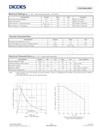 D58V0M4U8MR-13 Datasheet Pagina 2