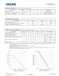 D5V0F2U6LP-7 Datasheet Page 2