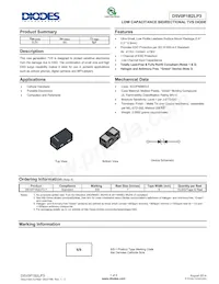 D5V0P1B2LP3-7 Datasheet Cover