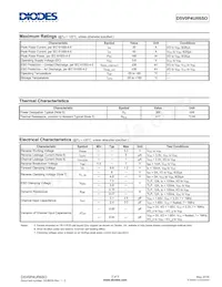 D5V0P4UR6SO-7 Datasheet Page 2