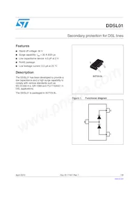 DDSL01-030SL Datasheet Cover