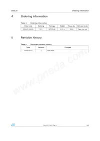 DDSL01-030SL Datasheet Pagina 5