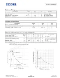 DESD1CAN2SOQ-7 Datasheet Page 2