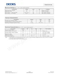 DESD3V3S1BL-7B Datasheet Page 2